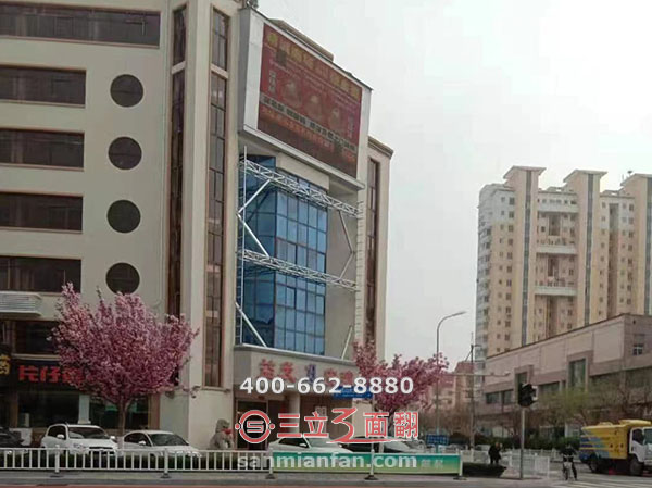 超高三面翻分段接高廣告牌鋼結(jié)構(gòu)的施工步驟順序 超高三面翻分段接高廣告牌鋼結(jié)構(gòu)的施工步驟順序